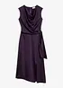 Abito midi in satin fluido, bonprix