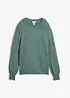 Maglione con maniche a palloncino, bonprix