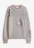Maglione con applicazioni, bonprix