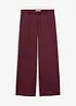 Pantaloni da completo in morbido misto lana dalla linea dritta, bonprix