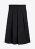 Gonna midi in misto lana morbido, bonprix