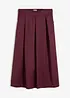 Gonna midi in misto lana morbido, bonprix