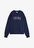 Felpa oversize in misto cotone, bonprix
