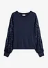 Maglione in morbido misto viscosa a filato fine, bonprix