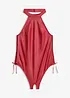 Body ouvert effetto bagnato con perizoma, bonprix