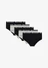 Panty in misto cotone biologico morbido (pacco da 5), bonprix