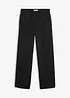 Pantaloni con elastico in vita in jersey morbido a coste, bonprix