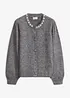 Cardigan con maniche a sbuffo, bonprix