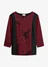 Maglia jacquard con ricami, bonprix