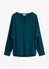 Maglia lunga in viscosa con maniche a pipistrello, bonprix