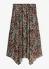 Gonna in chiffon con fondo asimmetrico, bonprix