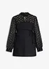 Blusa prémaman elegante con maniche trasparenti, bonprix