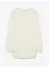 Maglione prémaman 2 in 1 effetto peluche con spacchi laterali, bonprix