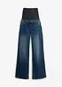 Jeans prémaman in cotone biologico, wide leg, bonprix
