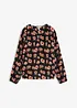 Blusa in misto viscosa fluido, bonprix