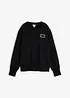 Felpa oversize in misto cotone morbido, bonprix
