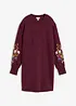 Abito in felpa di misto cotone, bonprix