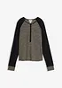 Maglia in misto cotone biologico elasticizzato con maniche raglan, bonprix
