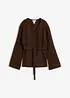 Cardigan con cintura da annodare, bonprix