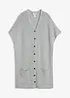 Mantella in morbida maglia misto lana a coste, bonprix