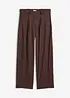 Pantaloni barrel in misto viscosa fluido, bonprix