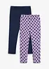 Leggings termici Lurchi in cotone biologico morbido (pacco da 2), Lurchi