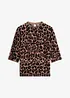Maglione in filato fine fantasia, bonprix