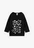 Maxi maglia in misto cotone, bonprix