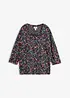 Maxi maglia in misto cotone, bonprix