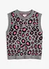 Gilet in maglia con filato piumato, bonprix