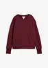 Felpa oversize in misto cotone morbido, bonprix