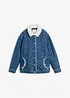 Giacca di jeans con fodera teddy calda, bonprix
