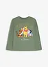 Maglia di Winnie The Pooh a maniche lunghe in puro cotone, Winnie The Pooh