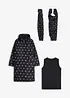 Cappotto prémaman e porta bebè 6 in 1 resistente alle intemperie, con inserto babywearing e gilet trapuntato rimovibile (set 4 pezzi)., bonprix
