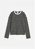 Maglia a maniche lunghe in cotone pesante, bonprix
