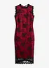 Abito in pizzo con fodera in satin lucido, bonprix