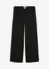 Pantaloni prémaman larghi elasticizzati 2 in 1, bonprix