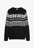 Maglione norvegese regular fit, bonprix