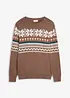 Maglione norvegese regular fit, bonprix