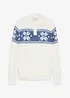 Maglione norvegese regular fit, bonprix