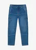 Jeans cargo termici con fodera in jersey, regular fit, bonprix