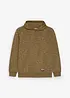 Felpa con cappuccio in misto cotone morbido, bonprix