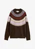 Maglione norvegese girocollo, bonprix