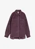 Giacca-camicia oversize in velluto a coste di misto cotone, bonprix