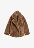 Giacca teddy oversize, bonprix