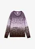 Maglione in morbida maglia effetto peloso, bonprix