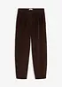 Pantaloni barrel in velluto a coste larghe, bonprix