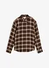 Camicia in flanella di puro cotone biologico, bonprix