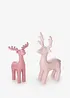 Soprammobile renna (set 2 pezzi), bonprix