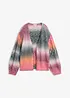 Cardigan in filato grosso con colori sfumati, bonprix